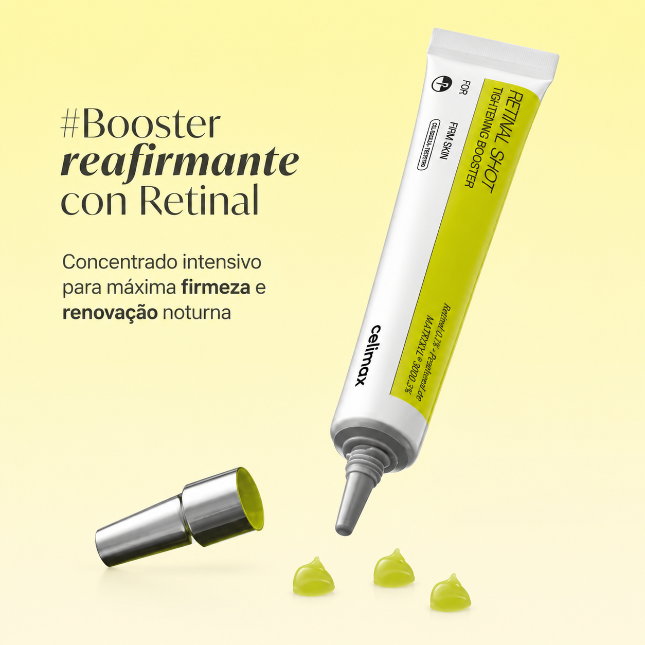Celimax The Vita-A Retinal Shot 0,1% – Booster para Rugas, Poros e Firmeza | 15 ml