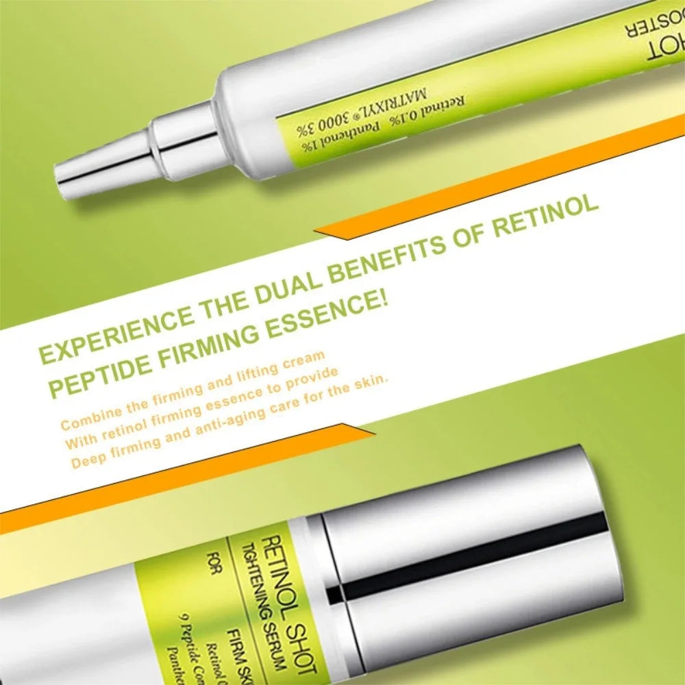 Kit Completo Sérum de Retinol Antirrugas | Linhas Finas, Poros e Olheiras ✅