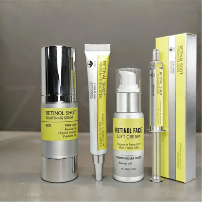 Kit Completo Sérum de Retinol Antirrugas | Linhas Finas, Poros e Olheiras ✅