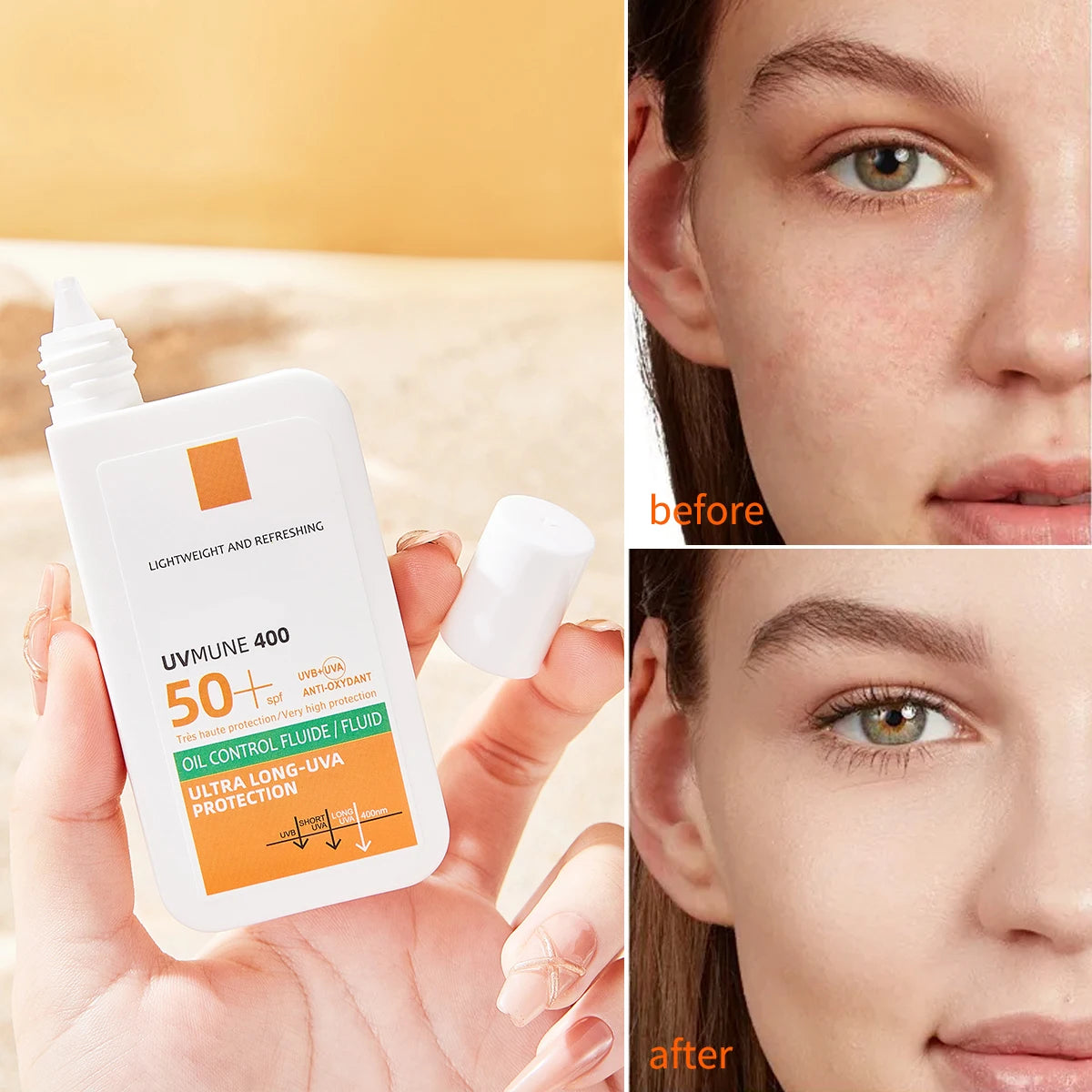 Protetor Solar Facial 2 em 1