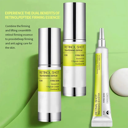 Kit Completo Sérum de Retinol Antirrugas | Linhas Finas, Poros e Olheiras ✅