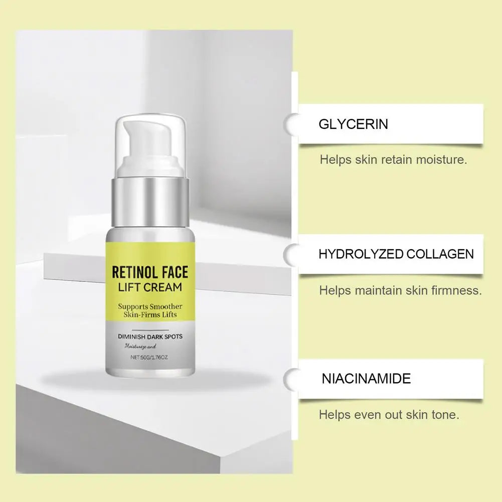 Kit Completo Sérum de Retinol Antirrugas | Linhas Finas, Poros e Olheiras ✅