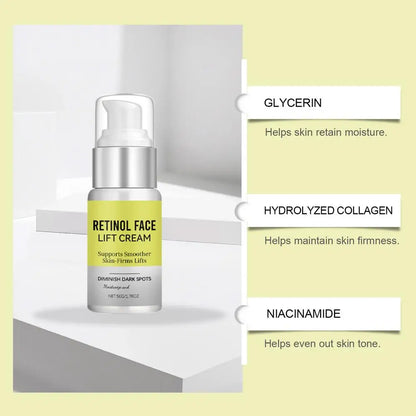 Kit Completo Sérum de Retinol Antirrugas | Linhas Finas, Poros e Olheiras ✅