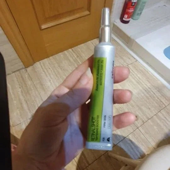 Cliente real aplicando Celimax Retinal Shot